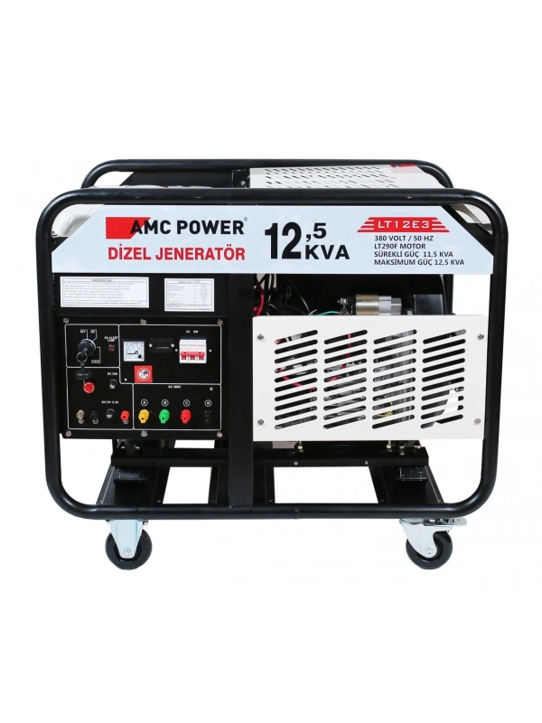 Amcpower 12,5 Kva Dizel Jeneratör 380 Volt