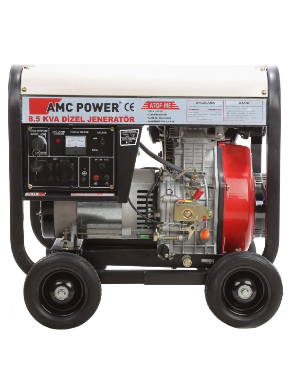 Amcpower 8,5 KVA Dizel Jeneratör 220 Volt
