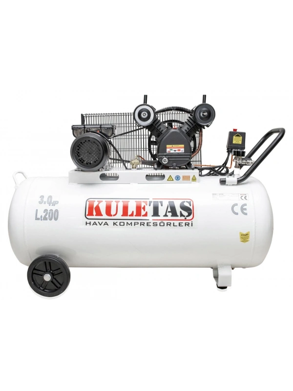 Kuletaş 200 Litre Kompresör 3 Hp