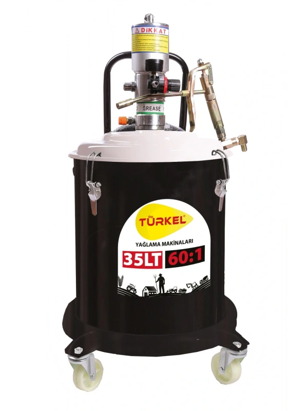 Türkel 35 LT Havalı Gres Pompası 60:1