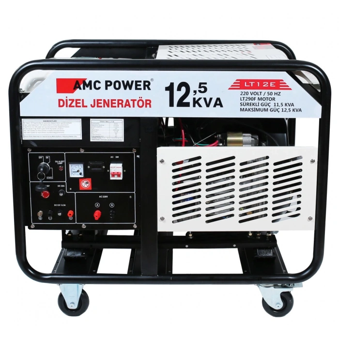 Amcpower 12,5 Kva Dizel Jeneratör 220 Volt