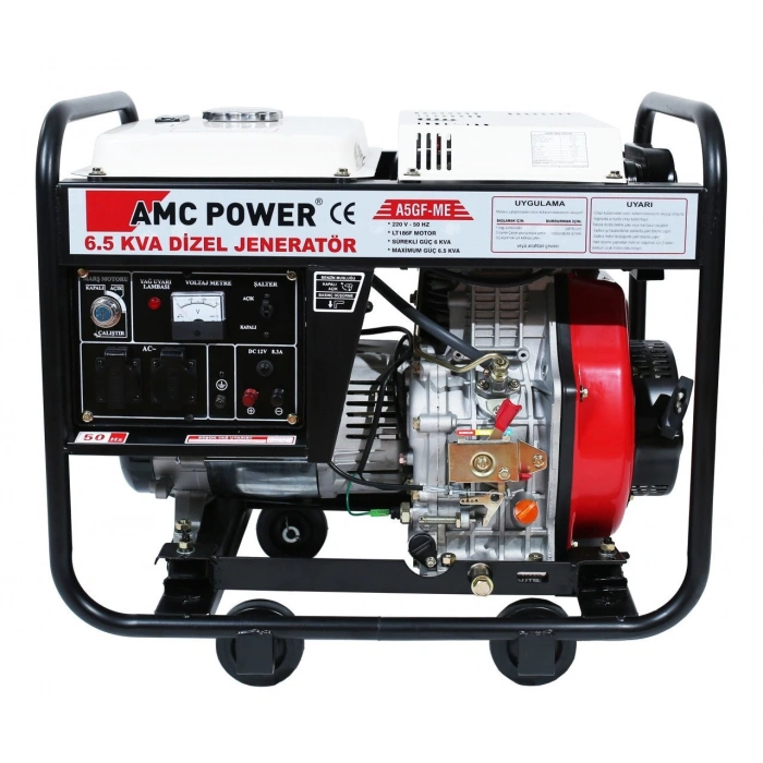 Amcpower 6,5 KVA Dizel Jeneratör 220 Volt