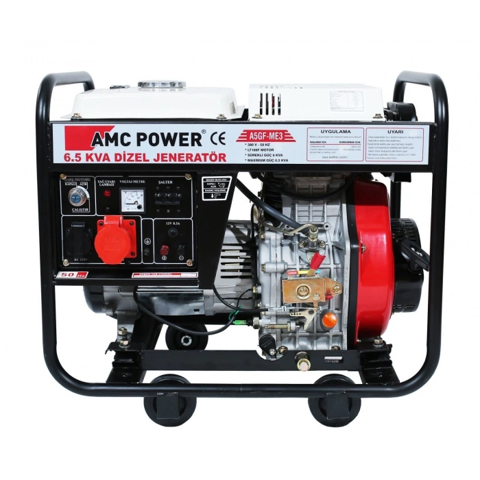 Amcpower 6,5 KVA Dizel Jeneratör 380 Volt