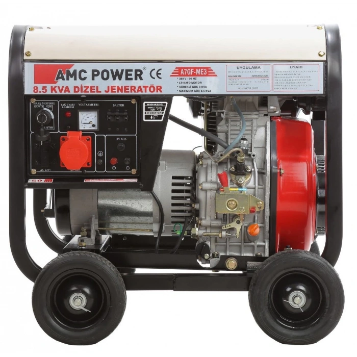 Amcpower 8,5 KVA Dizel Jeneratör 380 Volt