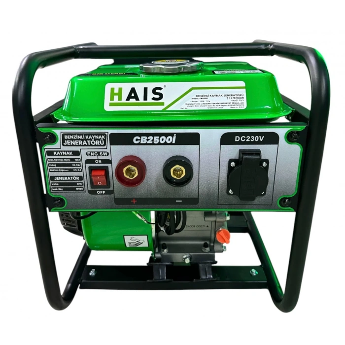 Hais 1 Kw Benzinli Kaynak Jeneratörü CB2500I