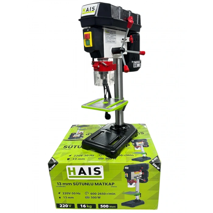 Hais 13 mm Sütunlu Tezgah Matkap Tezgahı