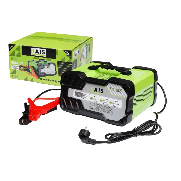 Hais Akıllı 12 - 24 Volt Akü Şarj Cihazı