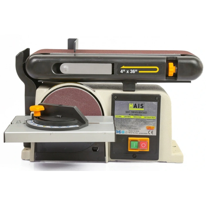 Hais Bant Ve Disk Zımpara Makinası