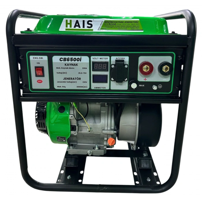 Hais Profesyonel 3 Kw Kaynak Jeneratörü CB6500I