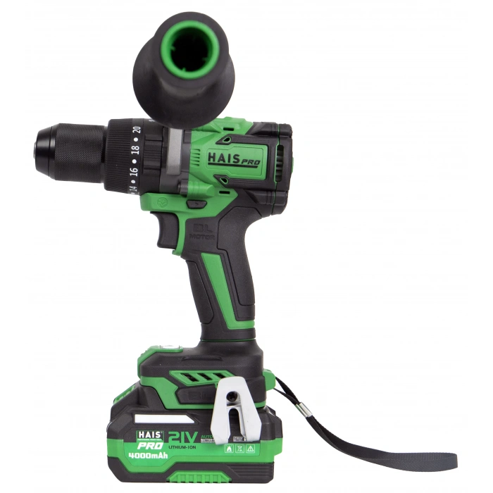 HAISPRO Profesyonel Darbeli Matkap 21 V 4.0 Ah Çift Akülü