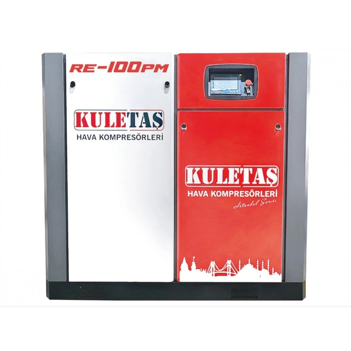 Kuletaş 100 Hp İnvertör Endüstriyel Vidalı Hava Kompresörü