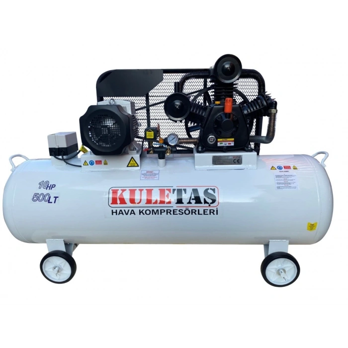 Kuletaş 500 Litre 12 Bar 10 HP Hava Kompresörü