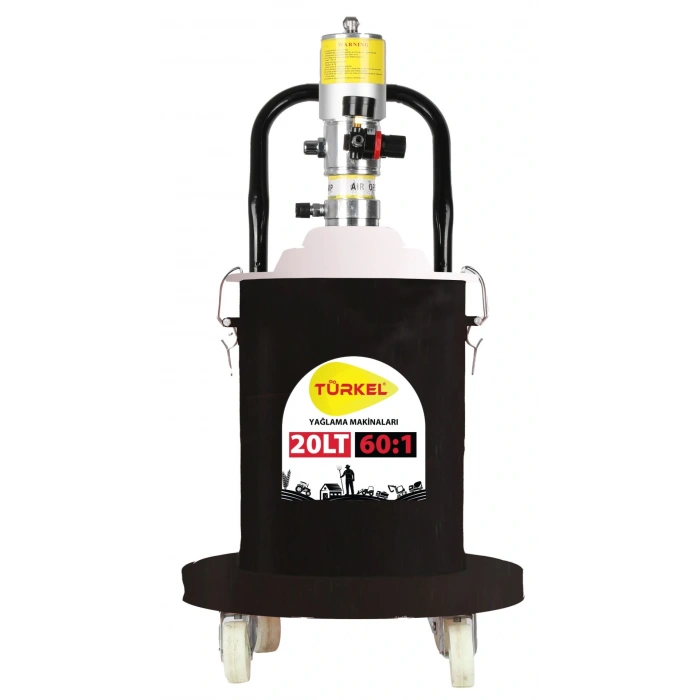 Türkel 20 LT Havalı Gres Pompası 60:1