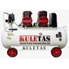 Kuletaş 100 Litre 4 HP Sessiz Premium Kafa Hava Kompresörü 2800 rpm(PANOLU)