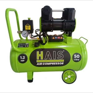 Hais 50 Litre Sessiz Yağsız Hava Kompresörü 1,5 Hp