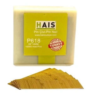 Hais Pin Kıl Çivi 06*18 MM (Koli 48 Paket)