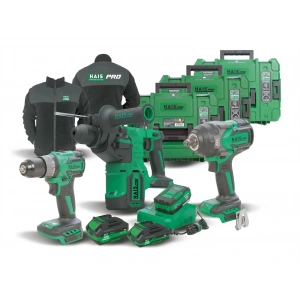 HAISPRO Profesyonel Akülü El Aletleri SET-6