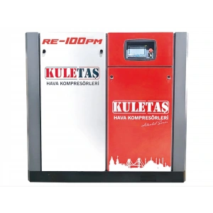 Kuletaş 100 Hp İnvertör Endüstriyel Vidalı Hava Kompresörü