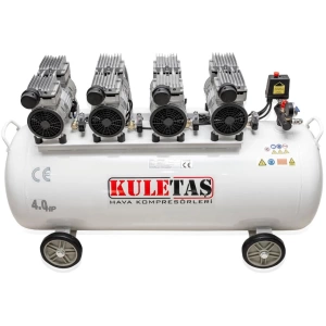Kuletaş Süper Sessiz Yağsız Hava Kompresörü 200 Litre
