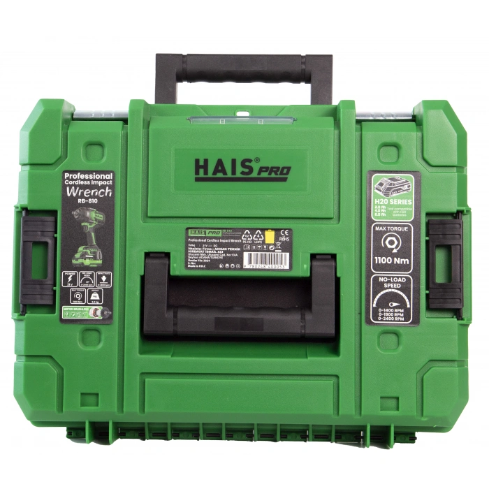 HAISPRO Profesyonel Darbeli Somun Sıkma 1100 Nm 21 V