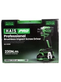 HAISPRO Profesyonel Darbeli Vidalama 21 V 2.0 Ah Çift Akülü - görsel 3