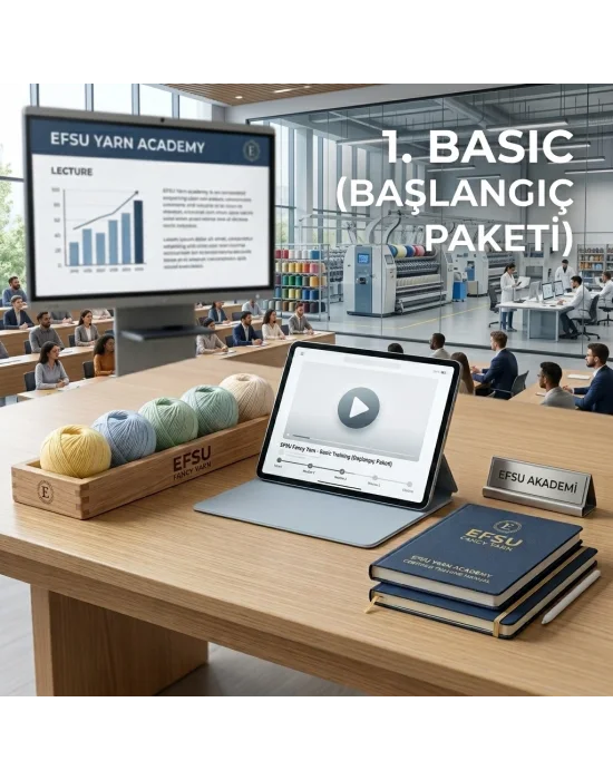 Özel Fantazi İplik Online Digital Eğitim Seti Basic