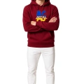 Kapüşonlu Sweatshirt AG MTAL Unisex Günlük Rahat Model