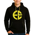 ECL 3 İp Kapüşonlu Sweatshirt Unisex Kanguru Cepli Şık Tasarım