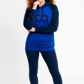 TB Unisex Kapüşonlu Sweatshirt 3 İplik Şardonlu Yumuşak Kumaş