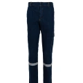 Unısex Kot Kumaş Pantolon Denim İş Pantolonu Şık ve Sağlam