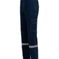 Unısex Kot Kumaş Pantolon Denim İş Pantolonu Şık ve Sağlam