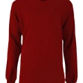 Unisex 2 İplik 0 Yaka Sweatshirt Basic Şık ve Konforlu Model