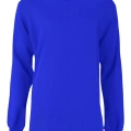 Unisex 2 İplik 0 Yaka Sweatshirt Basic Şık ve Konforlu Model
