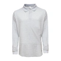 Unisex Polo Yaka Sweatshirt Lakos Basic Günlük ve Spor Kullanım