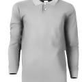 Polo Yaka 2 İp Sweatshirt Unisex Rahat ve Şık