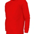 Polo Yaka 2 İp Sweatshirt Unisex Rahat ve Şık