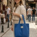 El Yapımı Bez Çanta Kanvas Tote Bag Kadın Günlük Şık Kullanım