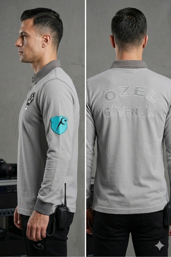 Yeni Tip Özel Güvenlik Sweatshirt Unisex Rahat ve Şık Tasarım