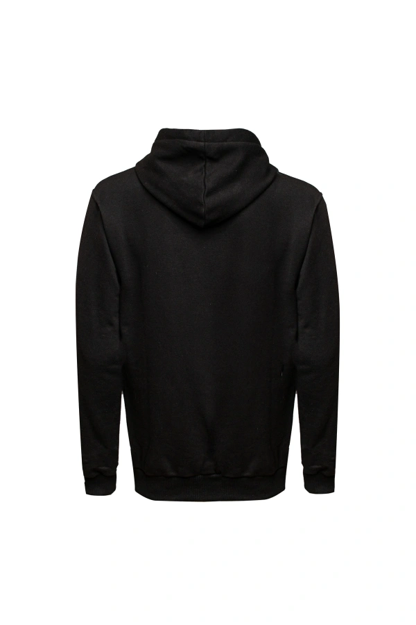 3 İplik Kapüşonlu Sweatshirt Pi Sayısı İşlemeli Unisex Rahat Kalıp