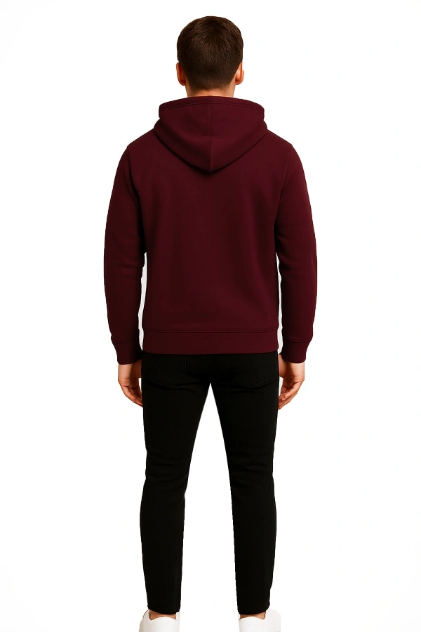 Kapüşonlu Sweatshirt AG MTAL Unisex Günlük Rahat Model