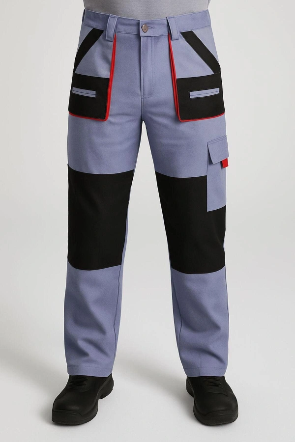 7/7 Gabardin Teknik Pantolon Gri Rahat Kesim Günlük & Outdoor