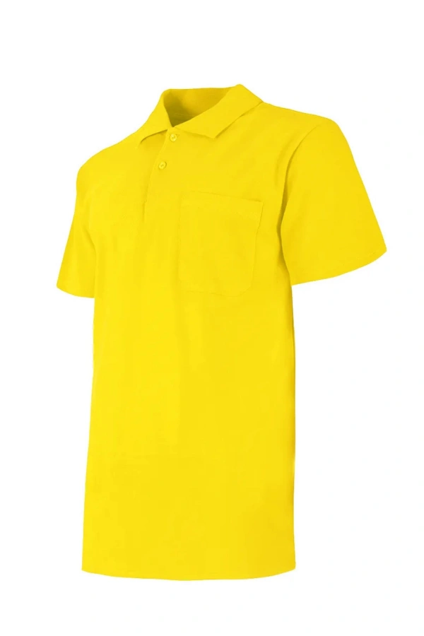 Lakos Tişört Unisex Polo Yaka Yumuşak Dokulu Basic Model