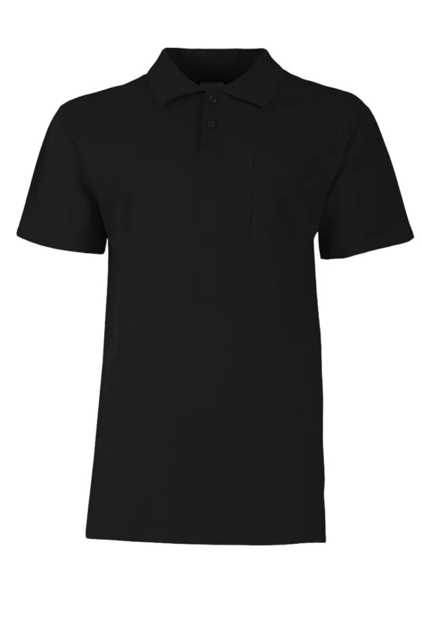 Lakos Tişört Unisex Polo Yaka Yumuşak Dokulu Basic Model