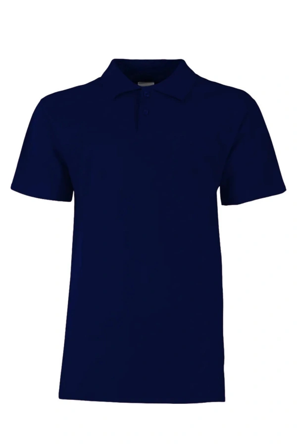 Lakos Tişört Unisex Polo Yaka Yumuşak Dokulu Basic Model