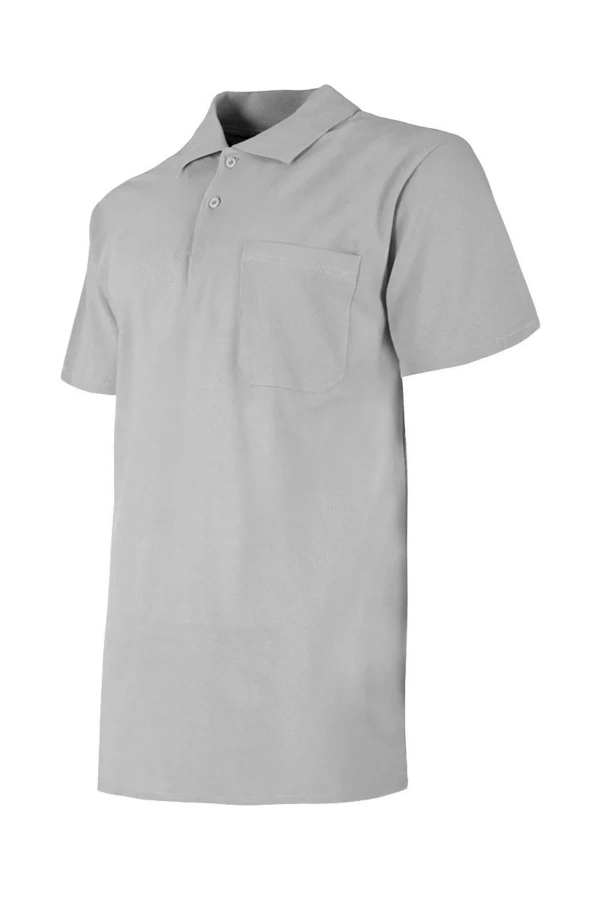 Lakos Tişört Unisex Polo Yaka Yumuşak Dokulu Basic Model