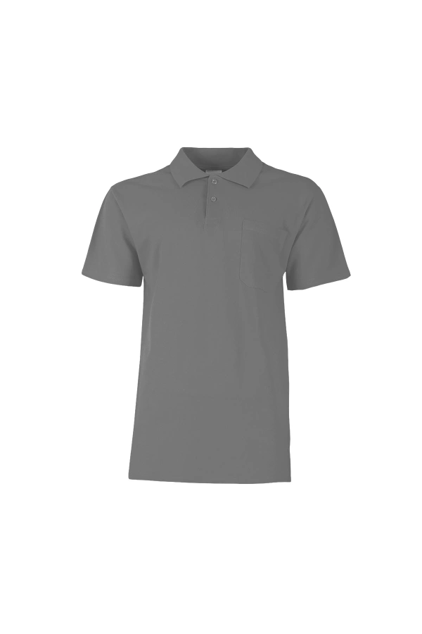 Lakos Tişört Unisex Polo Yaka Yumuşak Dokulu Basic Model