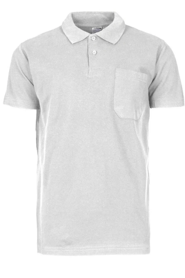 Lakos Tişört Unisex Polo Yaka Yumuşak Dokulu Basic Model