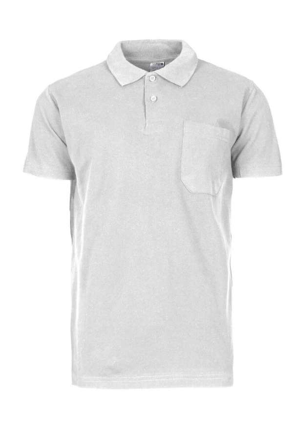 Lakos Tişört Unisex Polo Yaka Yumuşak Dokulu Basic Model