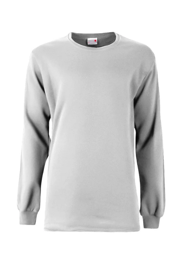 Unisex 2 İplik 0 Yaka Sweatshirt Basic Şık ve Konforlu Model