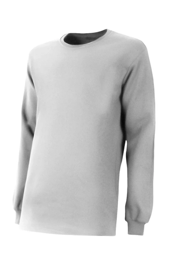 Unisex 2 İplik 0 Yaka Sweatshirt Basic Şık ve Konforlu Model